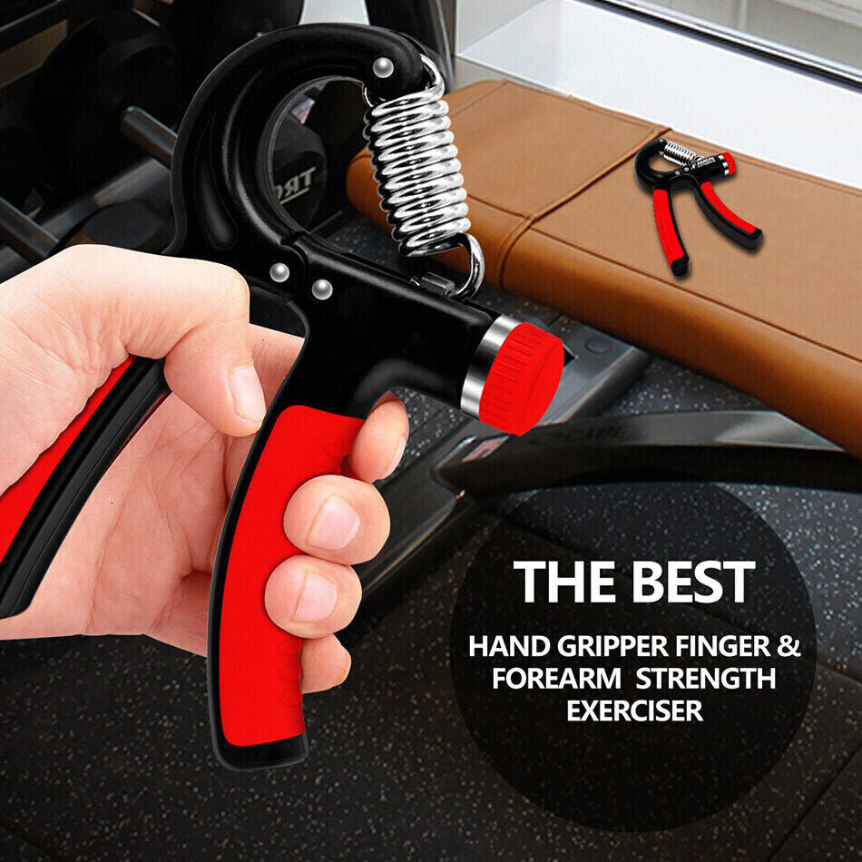Enhanced Hand Grip Strength Trainer - Adjustable Power Gripper for Fitness Enthusiasts