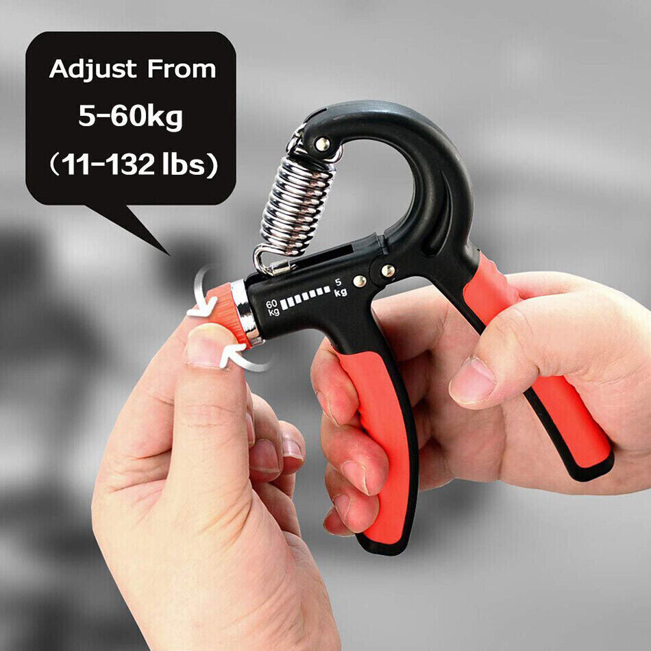 Enhanced Hand Grip Strength Trainer - Adjustable Power Gripper for Fitness Enthusiasts